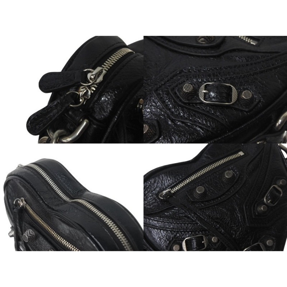 BALENCIAGA Luca Goal Heart Shoulder Bag chain strap - Picture 6 of 8